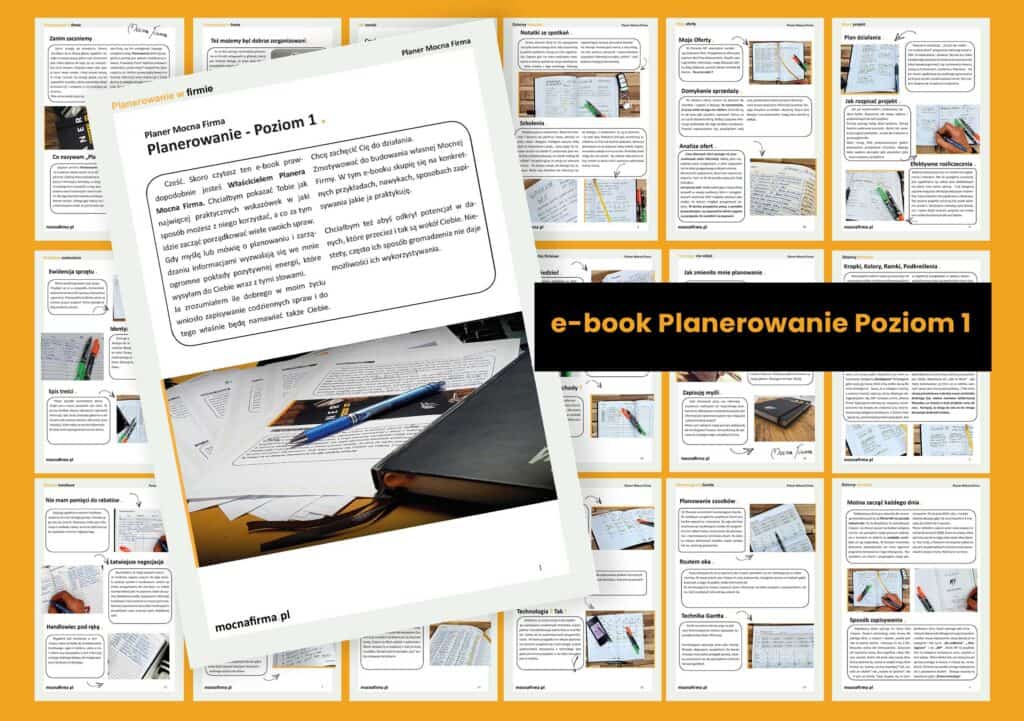 E-book Planer Mocna Firma